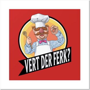 Vintage color Vert Der Ferk Posters and Art